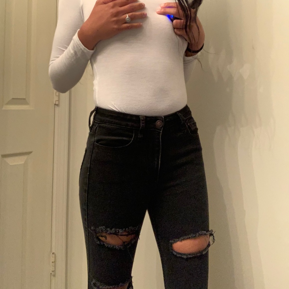 Black Hollister Jeans